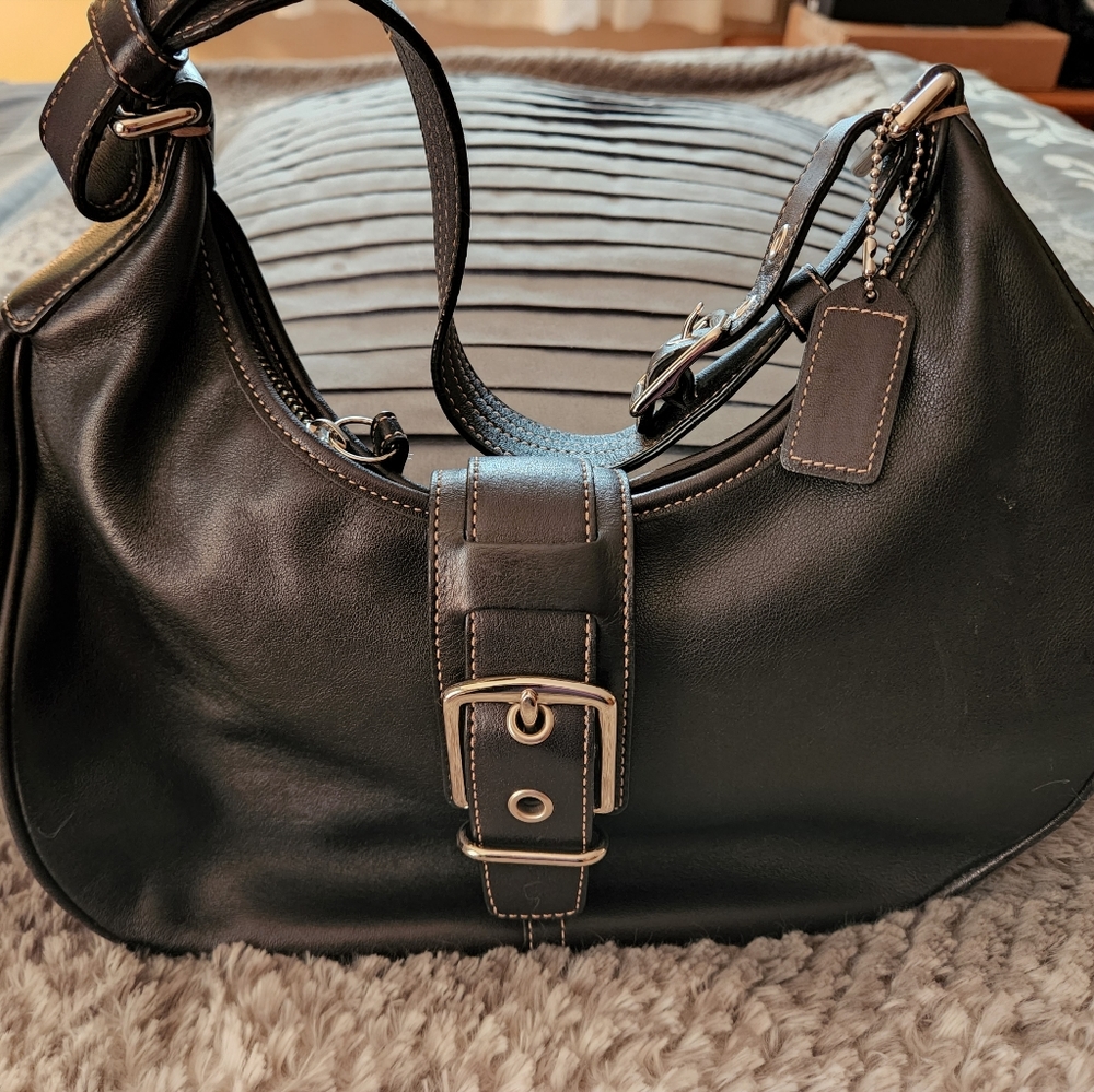 Coach Hobo Bag with Buckle